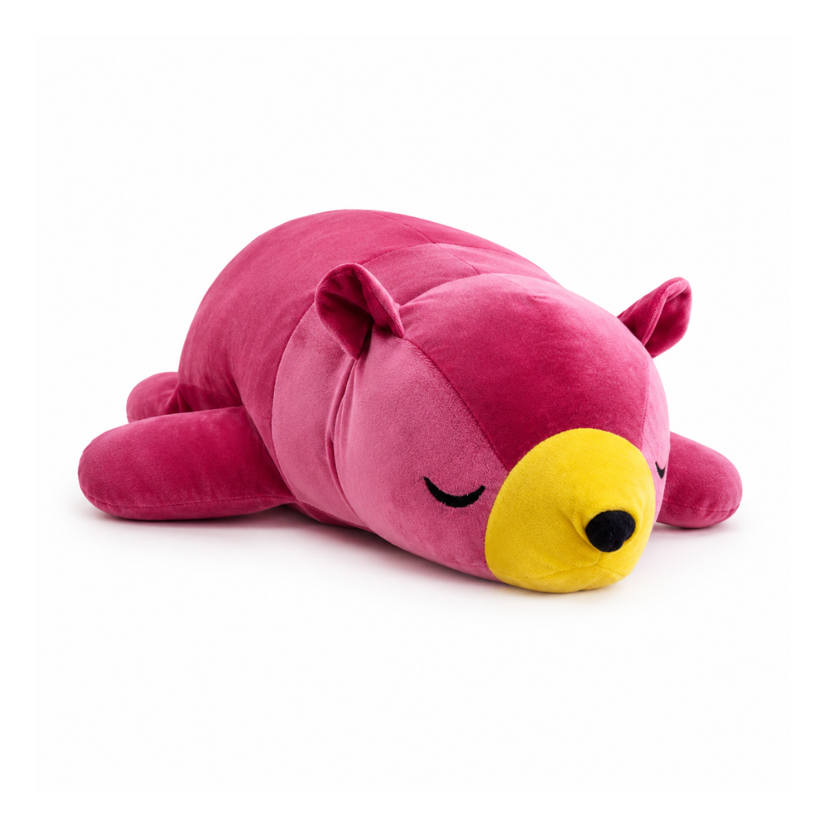 Uyku Arkadaşı Peluş Ayıcık Yastık – Bebek ve Çocuk İçin Yumuşak Babyface Kumaş Pembe